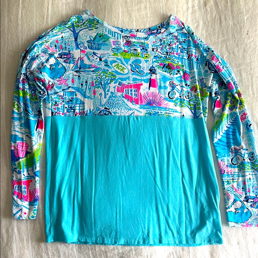 Lilly Pulitzer Finn Long Sleeve Tee